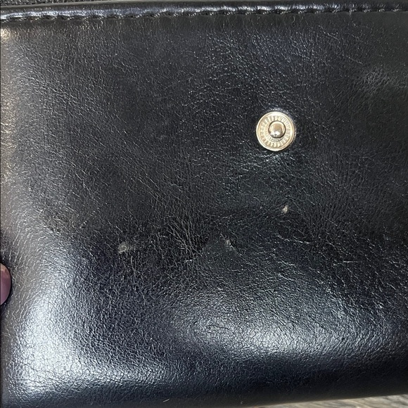 Prettyzys Small Wristlet Bifold Wallet for Women - Black - Picture 7 of 12